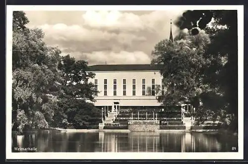 AK Weimar / Thüringen, Weimarhalle