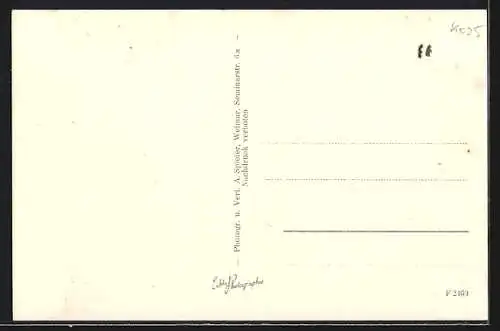 AK Weimar / Thüringen, Weimarhalle