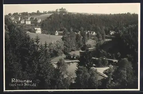 AK Rabenau / Sachsen, Bad mit Schule