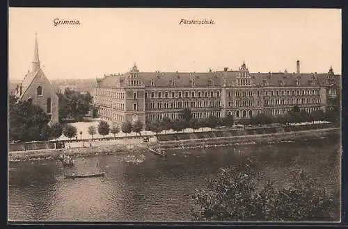 AK Grimma, Fürstenschule mit Kirche