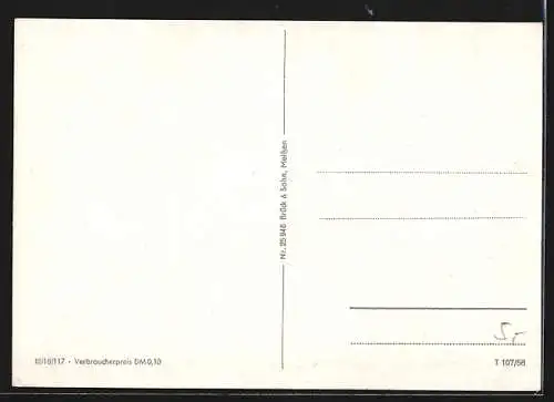 AK Schmannewitz /Sa., Ortsansicht von einerm Aussichtpunkt aus