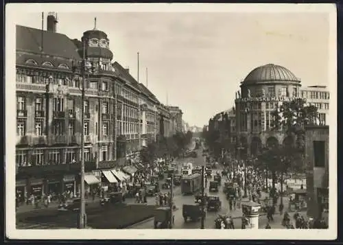 AK Berlin-Tiergarten, Potsdamer Platz und Stresemannstrasse mit Strassenbahn