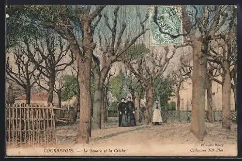 AK Courbevoie, Le Square et la Crèche