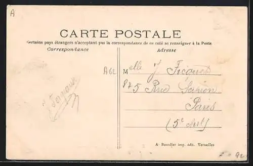 AK Chaville /S.-et-O., L`Étang de Brisemiche avec vaches au pâturage