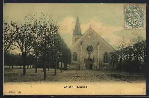 AK Antony, L`Église