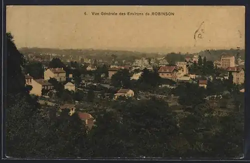 AK Robinson, Vue générale des environs
