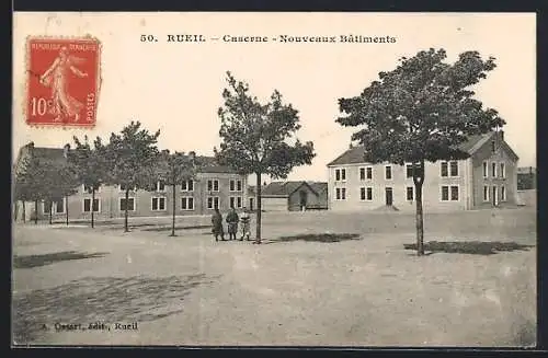 AK Rueil, Caserne, Nouveaux Bâtiments