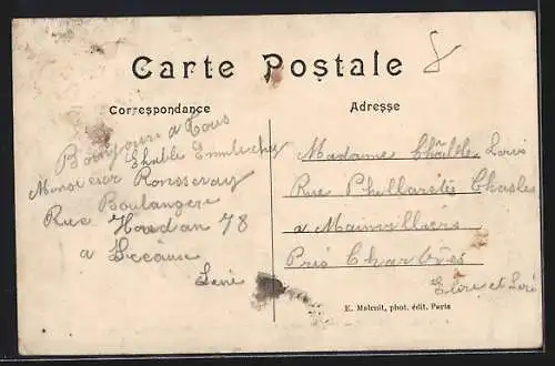 AK Robinson, Intérieur du Restaurant des Roches