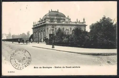 AK Bois de Boulogne, Station de Ouest-ceinture