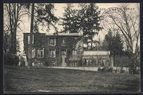AK Ville-d`Avray, La Maison de Gambetta, vue des jardins