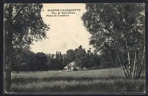 AK Marnes-la-Coquette, Parc de Saint-Cloud Plaine de Combleval