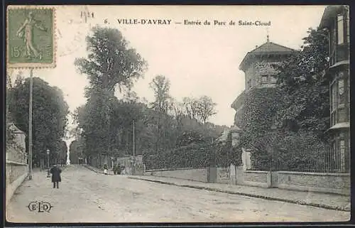 AK Ville-d`Avray, Entrée du Parc de Saint-Cloud