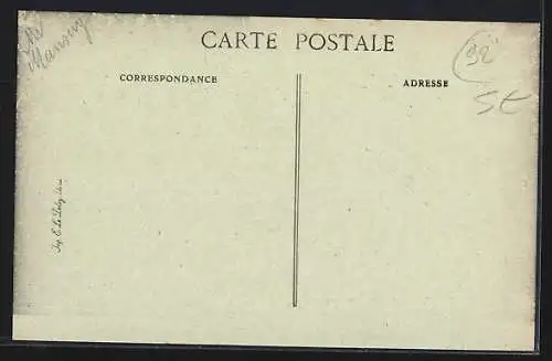 AK Vaucresson, La Vaucressonniere vue de face avec jardin et arbres environnants