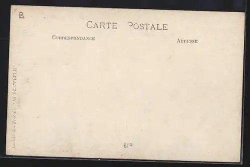 AK Paris, Inondation de Janvier 1910, Place de la Station