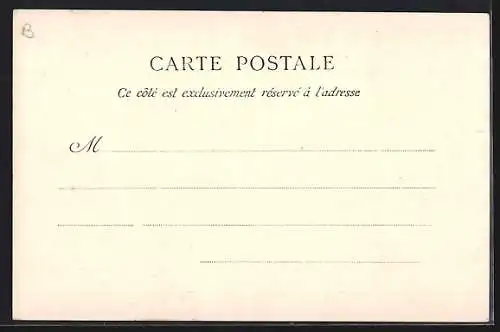 AK Asnières, Rue Saint-Denis avec passants et charrette