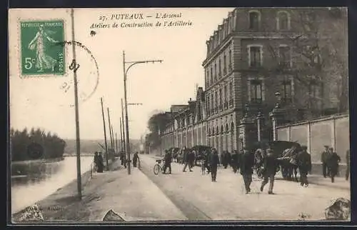 AK Puteaux, L`Arsenal, Ateliers de Construction de l`Artillerie