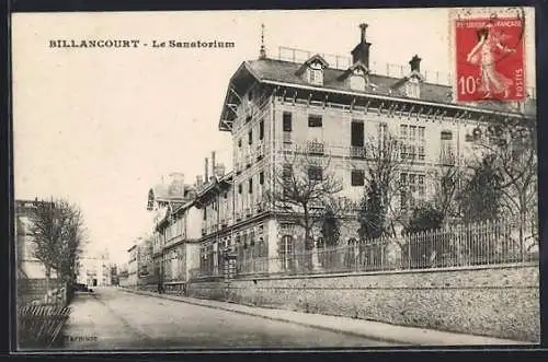 AK Billancourt, Le Sanatorium