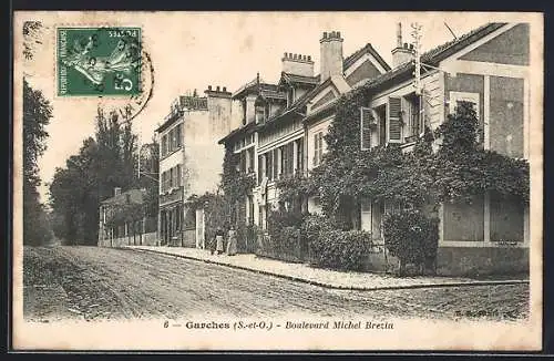 AK Garches /S.-et-O., Boulevard Michel Brezin