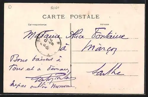 AK Issy-les-Moulineaux, Rue d`Alembert et rue du Fort