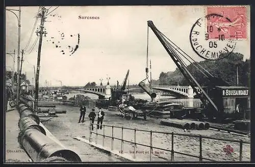 AK Suresnes, Le Port et le Pont