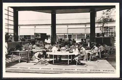 AK Suresnes, École de plein air permanente, Une classe