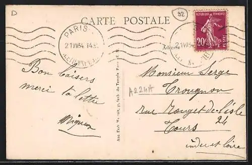 AK Malakoff, Carrefour de la Route de Montrouge et de l`Avenue Jules-Ferry et de la Rue Paul-Bert