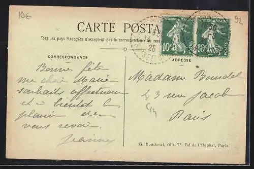 AK Marnes-la-Coquette, Grande Rue