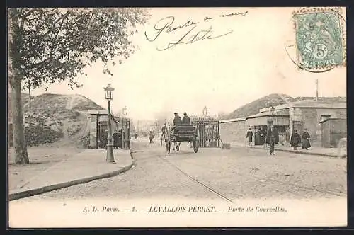 AK Levallois-Perret, Porte de Courcelles