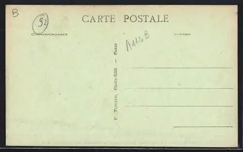 AK Courbevoie, L`Union Belge, Asile, Fondation Ferdinand Bischoffsheim