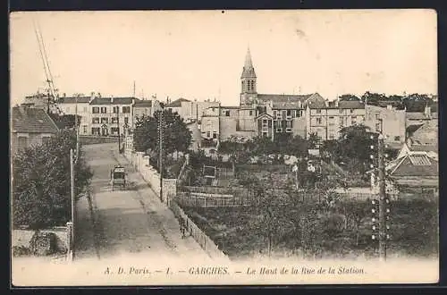 AK Garches, Le Haut de la Rue de la Station