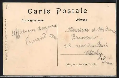 AK Chaville, Étang d`Ursine, Retour d`une promenade dans les Nénuphars