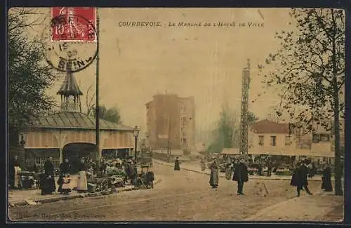 AK Courbevoie, Le Marché de l`Hôtel de Ville