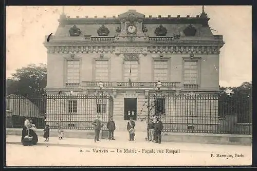 AK Vanves, La Mairie, Facade rue Raspail