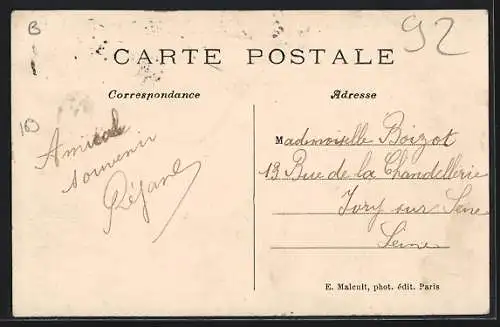 AK Vanves-Malakoff, Le Pont du Chemin de Fer