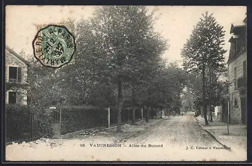 AK Vaucresson, Allée du Butard