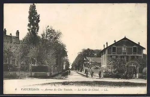 AK Vaucresson, Avenue du Clos Toutain