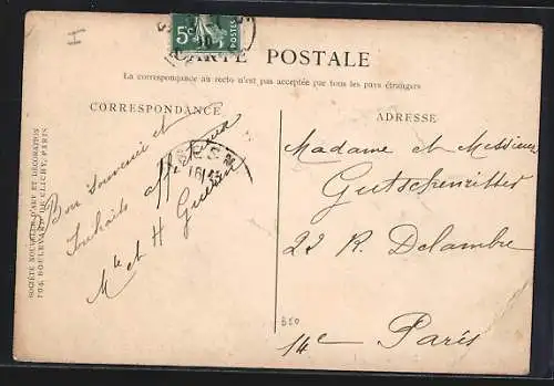 AK Suresnes /S., Le Moulin Rose, 6, Boulevard de Versailles, animation devant le cabaret