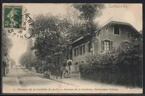 AK Suresnes, Avenue de la Jonchère, Restaurant Godard dans le hameau de la Jonchère