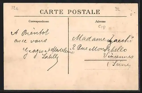 AK Suresnes, La rue des Radiguelles. Coin Pittoresque