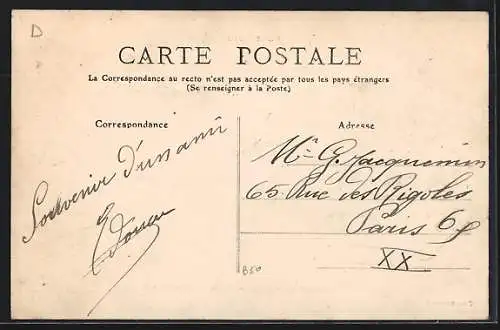 AK Saint-Cloud, Boulevard de Versailles et Route de Montretout