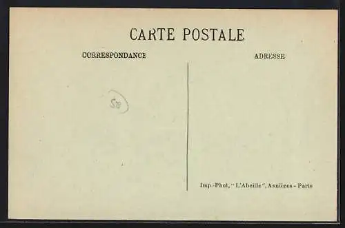 AK Saint-Cloud, La Caserne, Vue générale