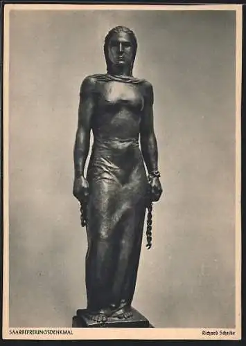 AK Lengerich i. Westf., Saarbefreiungsdenkmal