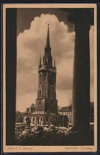 AK Halle a. Saale, Roter Turm