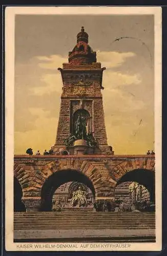 AK Kyffhäuser, Kaiser Wilhelm-Denkmal