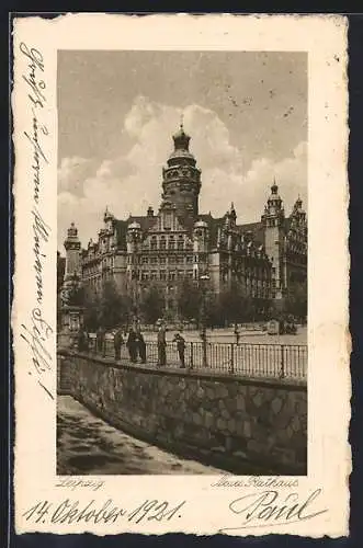 AK Leipzig, Neues Rathaus