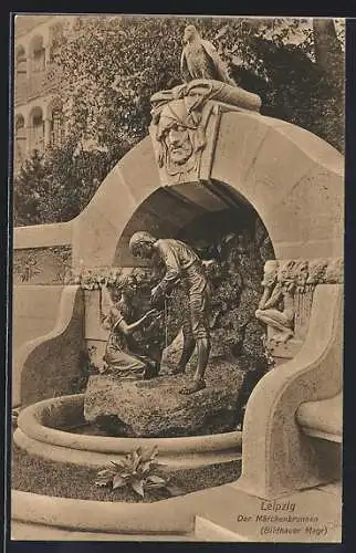 AK Leipzig, Märchenbrunnen