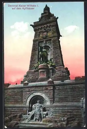AK Kyffhäuser, Kaiser Wilhelm-Denkmal