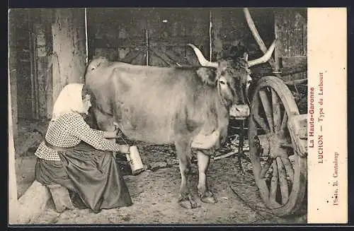 AK Luchon /Haute-Garonne, Type du Larboust