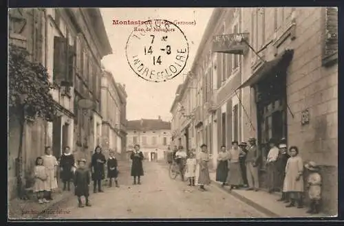AK Montastruc /Haute-Garonne, Rue de Nemours