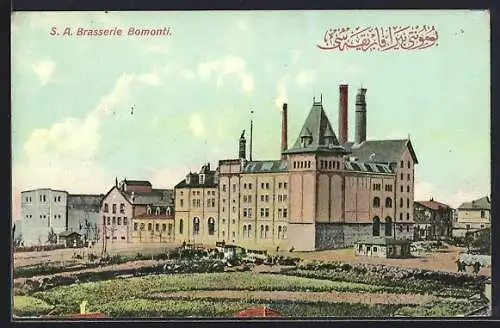 AK Constantinople, Brauerei, S. A. Brasserie Bomonti